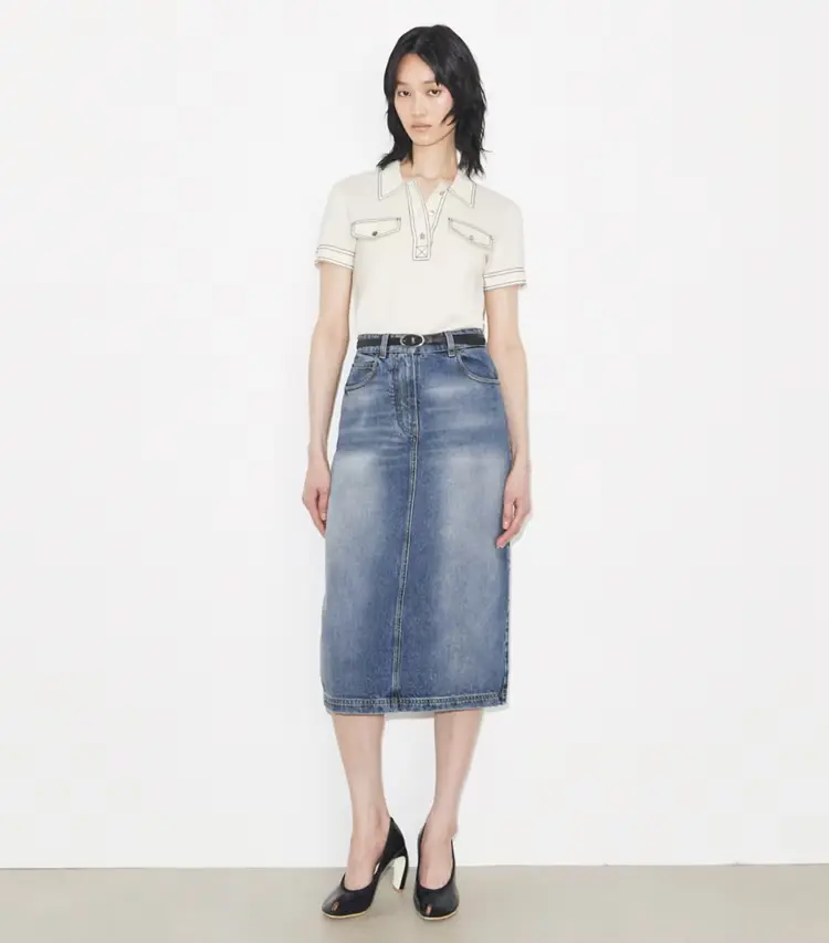 Topstitch Wool Polo - Image 3