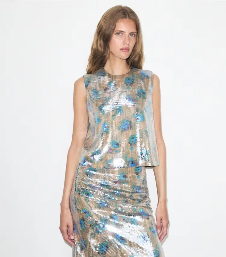 Sequin Shell Top - Image 2