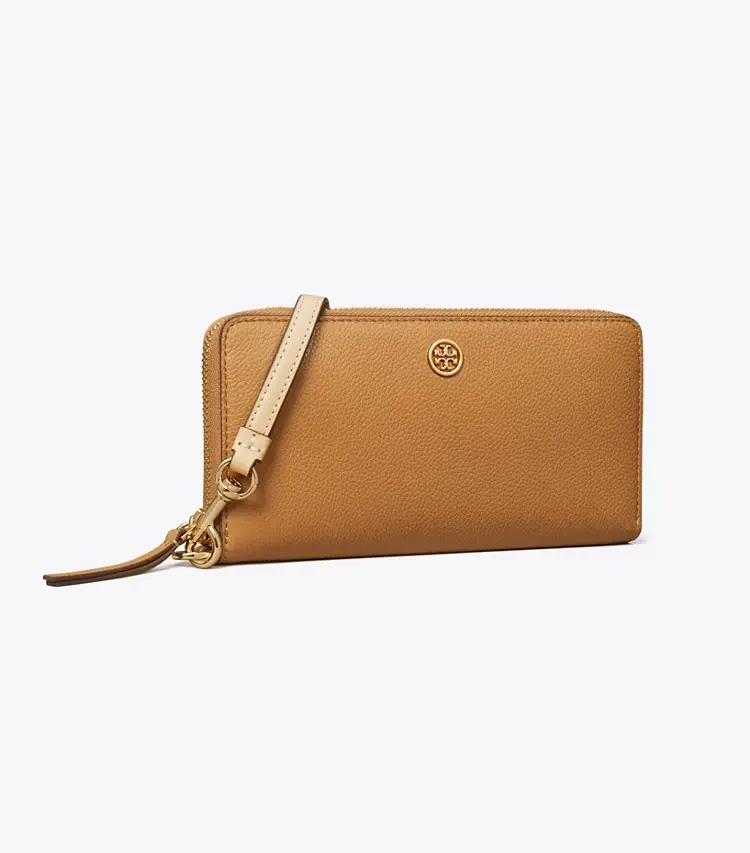 Robinson Pebbled Zip Continental Wallet