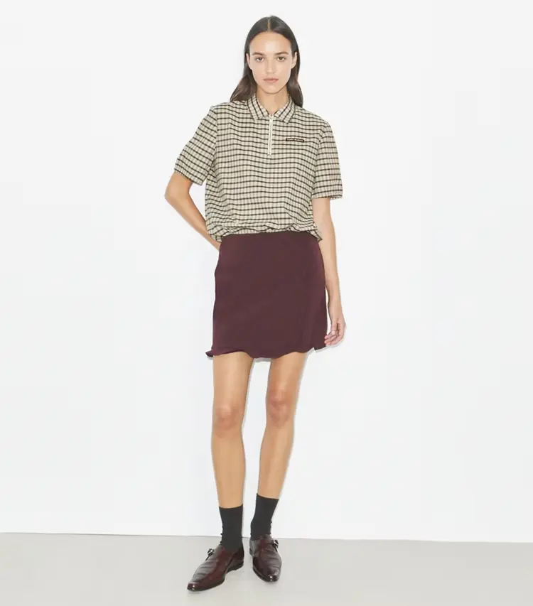 Ruffle Stretch Golf Skirt - Image 2