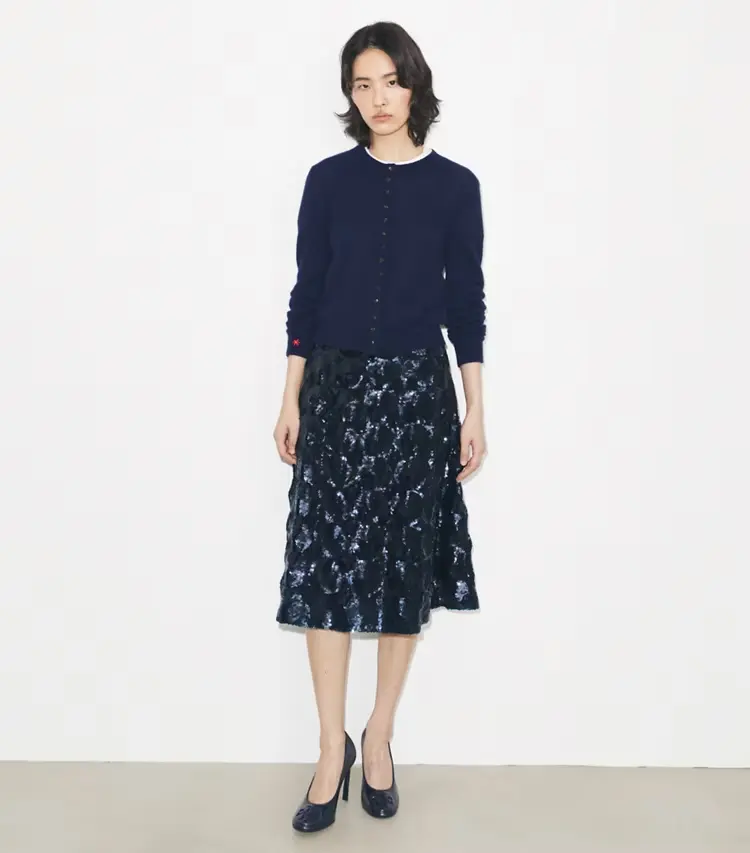 Embellished Sequin Skirt - Image 2