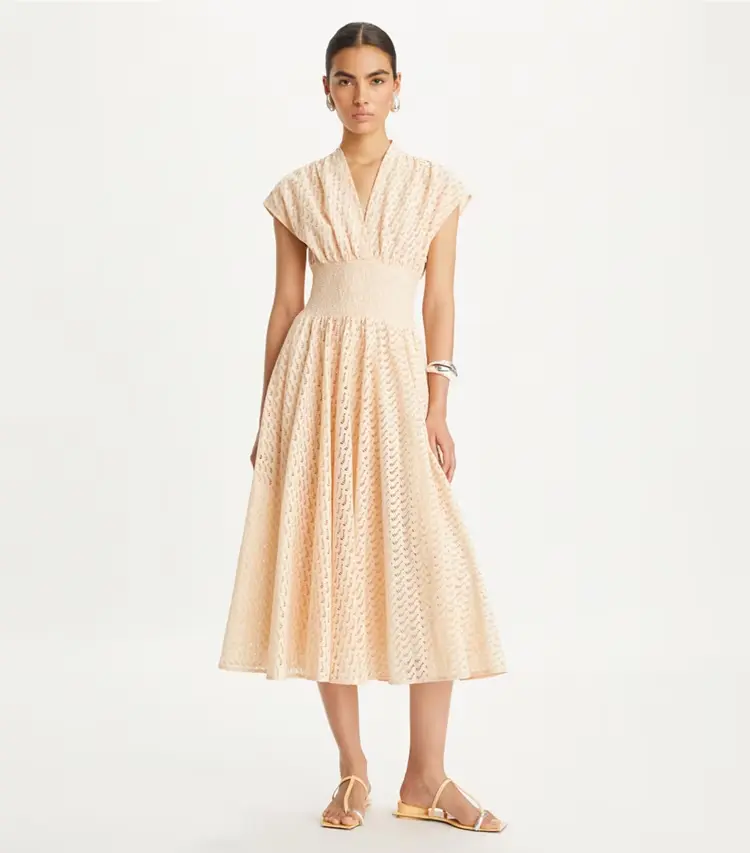 Embroidered Cotton Dress - Image 2