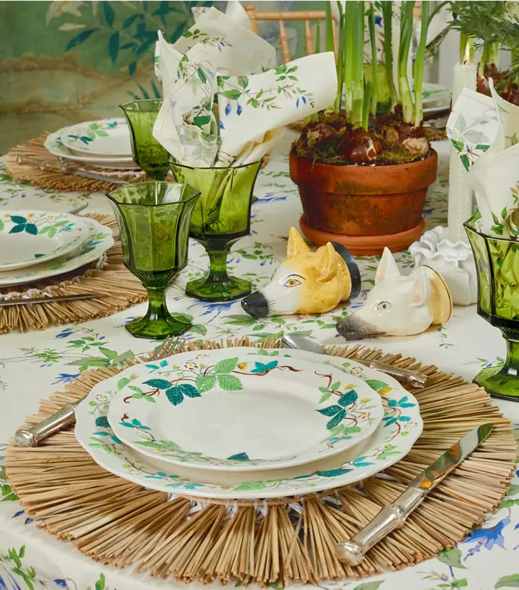 Raffia Placemat, Set Of 4 - Image 4