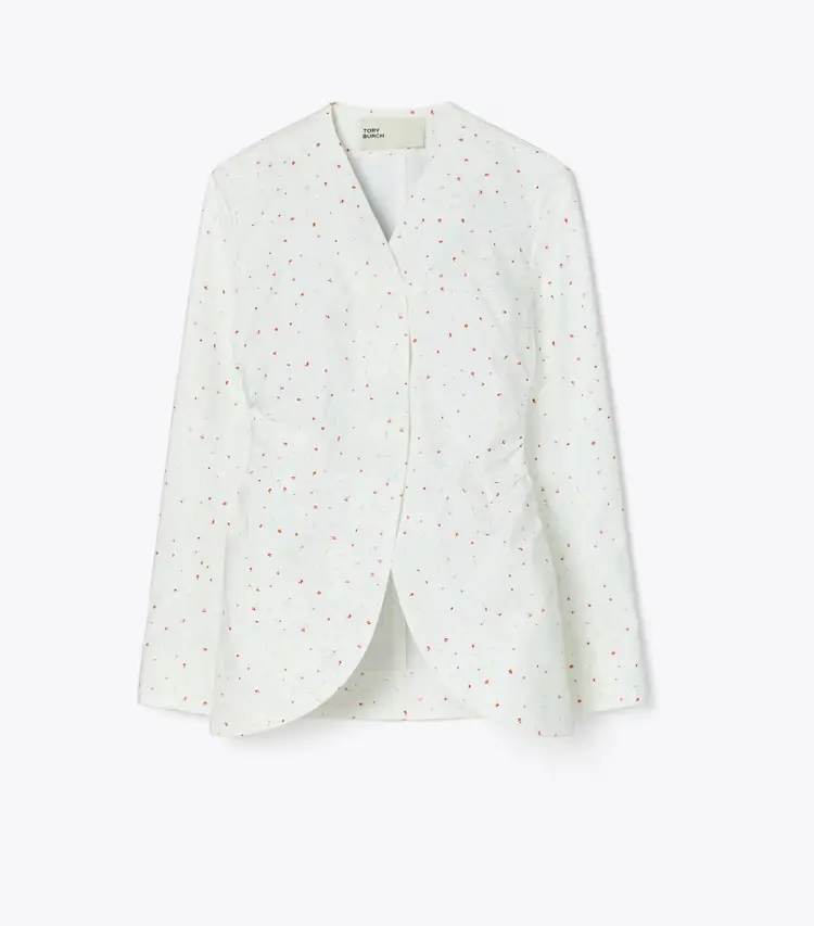 Printed Poplin Jacket
