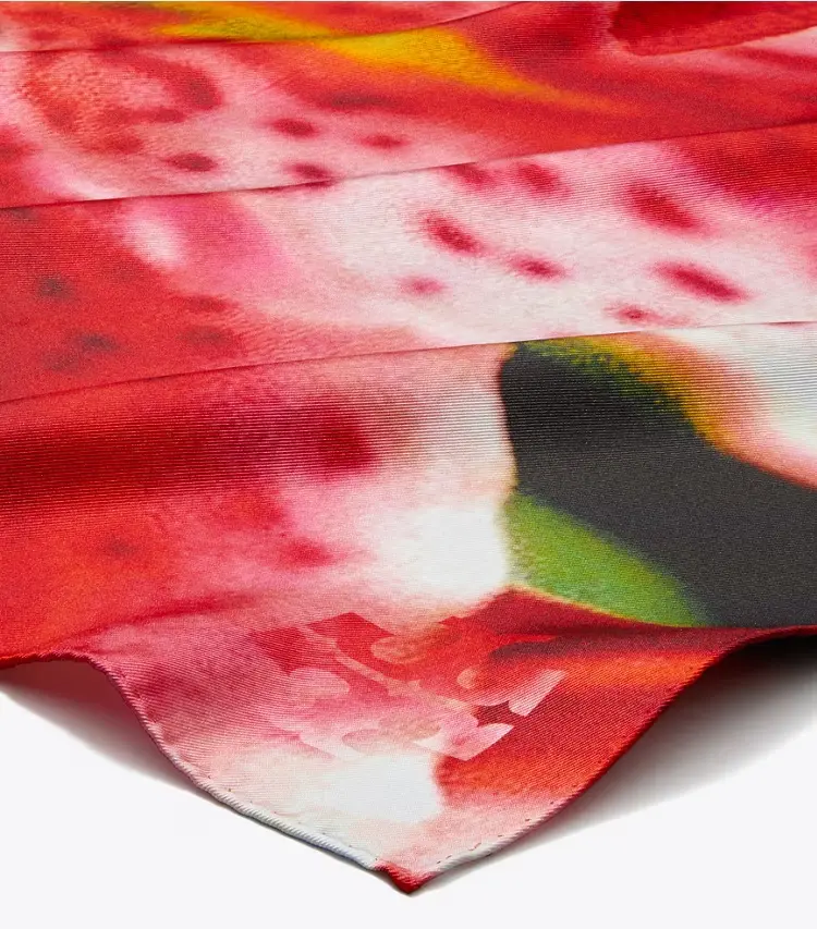 Lily Silk Square Scarf - Image 2