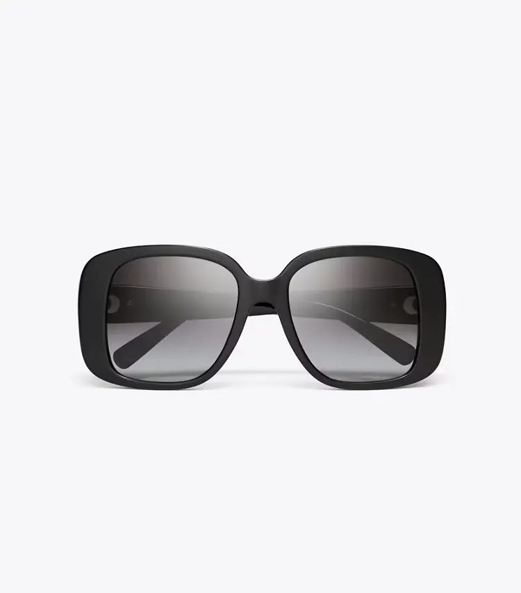 Pierced Oversized Square Sunglasses - Image 3
