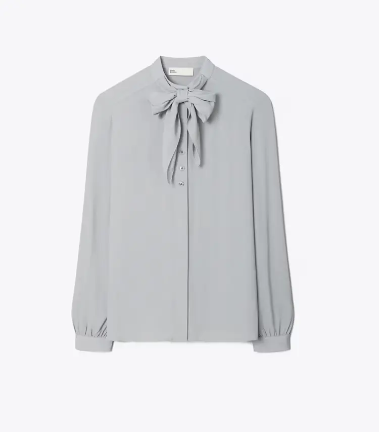 Georgette Bow Blouse