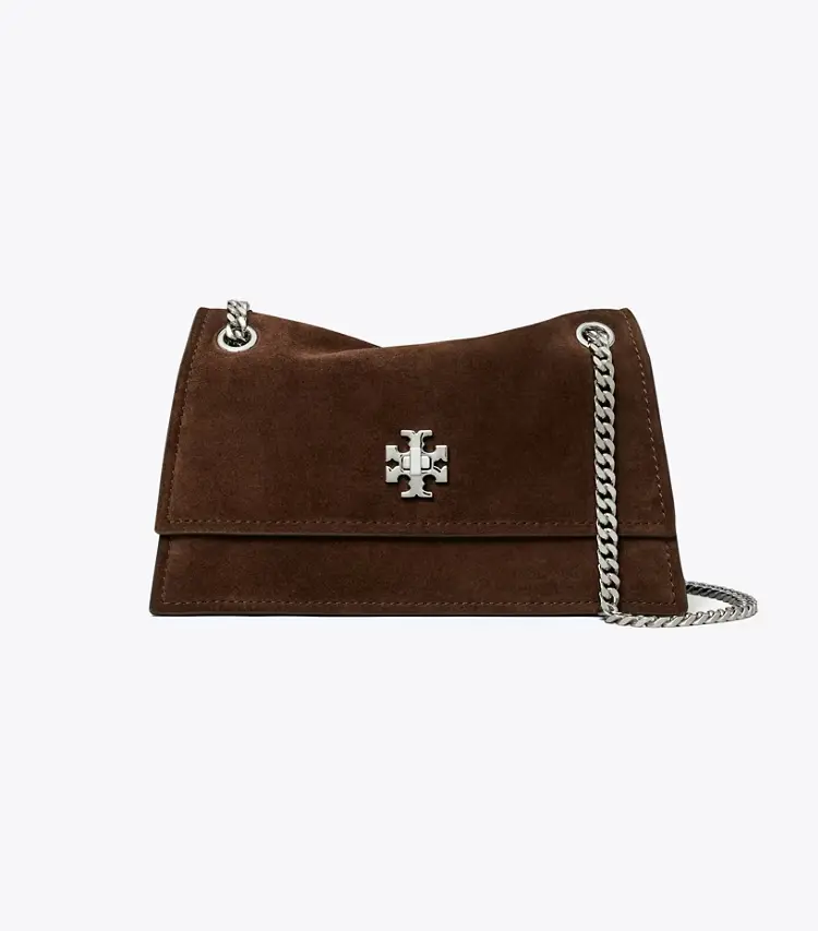 Mini Kira Turnlock Suede Shoulder Bag - Image 3