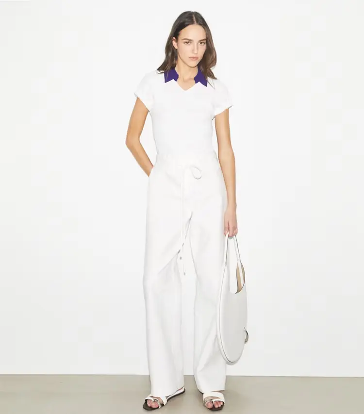 Cotton And Silk Polo - Image 2
