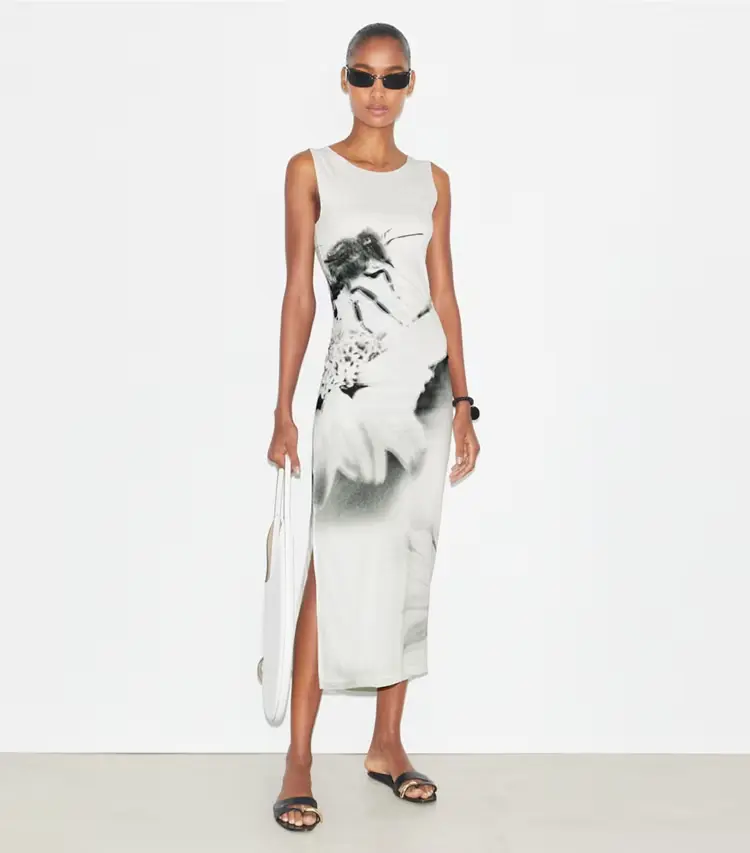 Mesh Tank Dress - Image 2