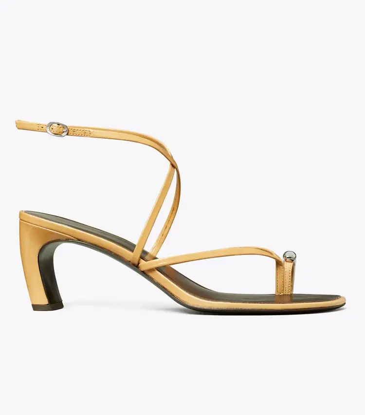 Pierced Multi-Strap Heeled Sandal - Image 3