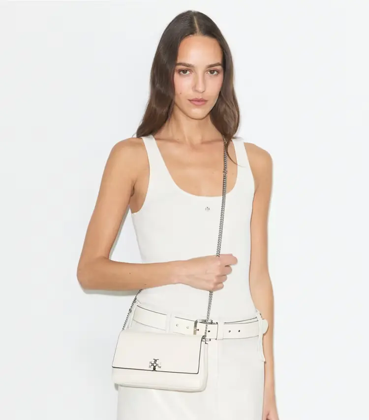 Charlie Quilted Chain Crossbody - Image 2