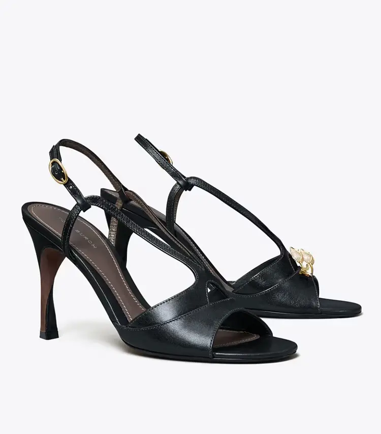 Twisted Heel Sandal