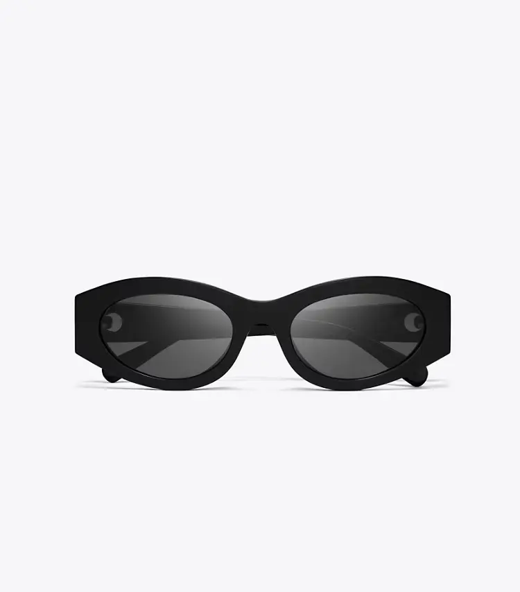 Pierced Oval Sunglasses - Image 3