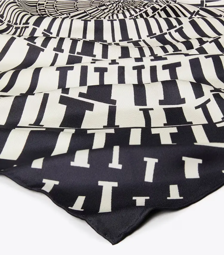 T Circle Silk Square Scarf - Image 2