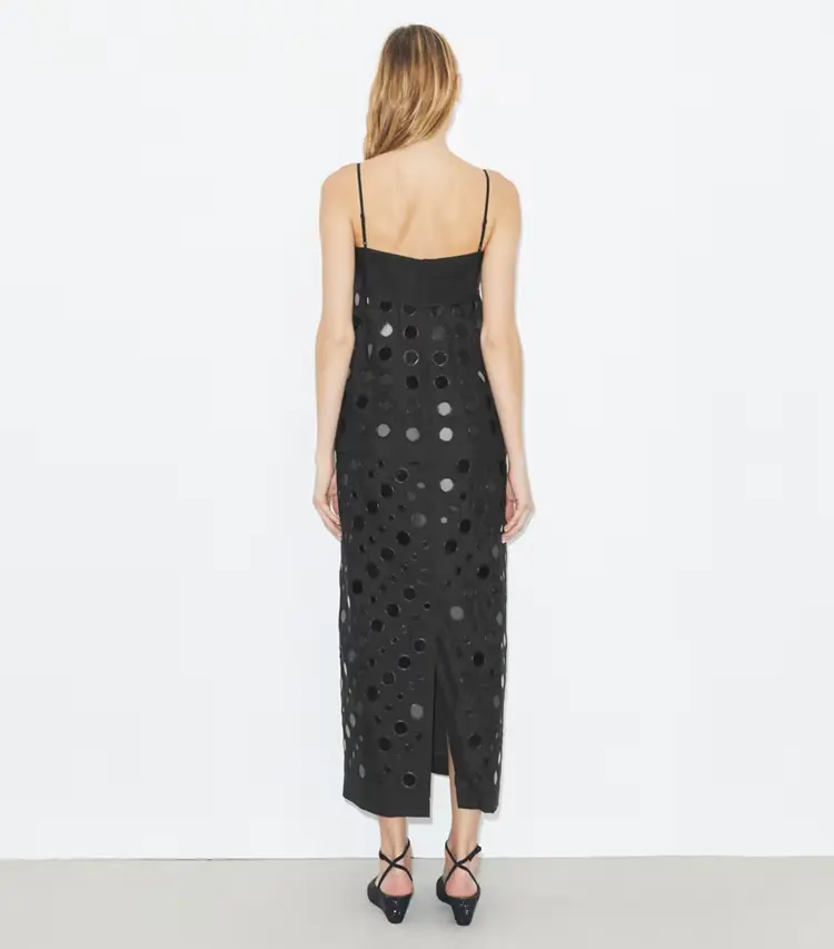 Layered Hand-Done Mirrorwork Dress - Image 3