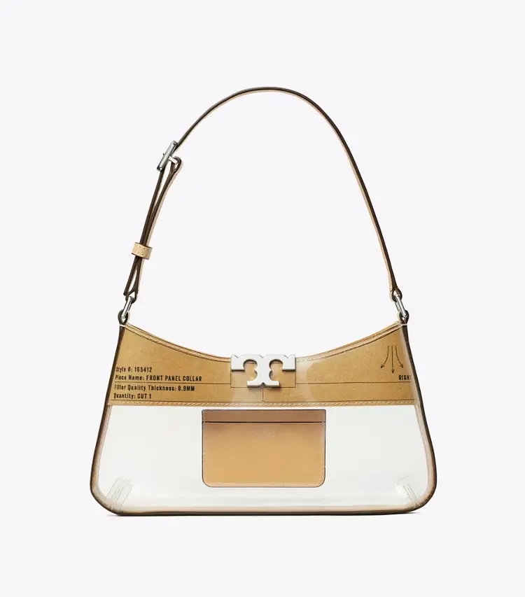 Eleanor Clear Slim Shoulder Bag - Image 3