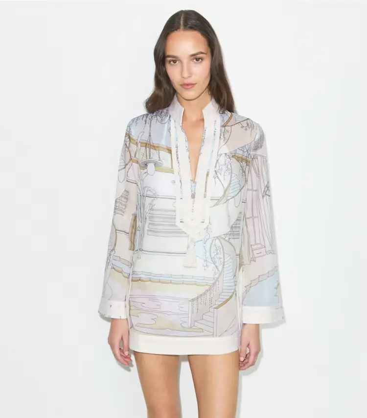 Printed Tory Tunic - Image 2
