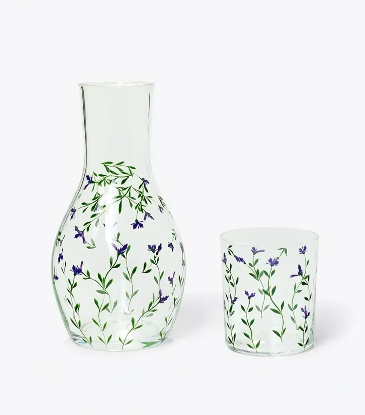 Jolie Fleur Carafe And Cup Set - Image 2