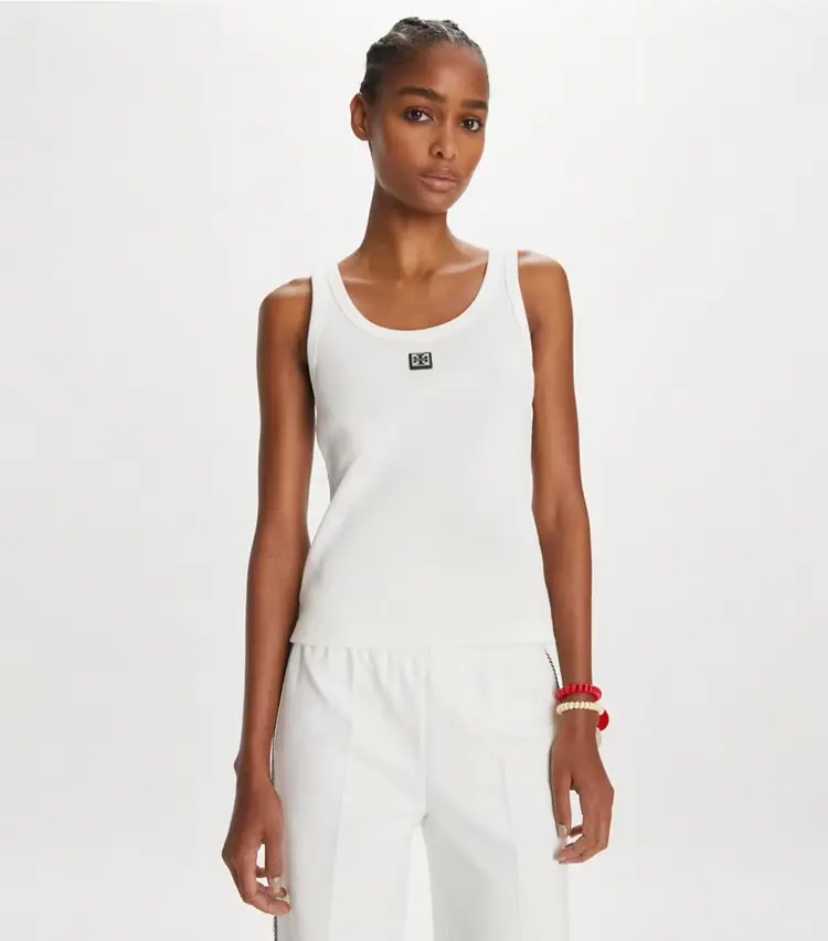Cotton Scoop Tank - Image 2
