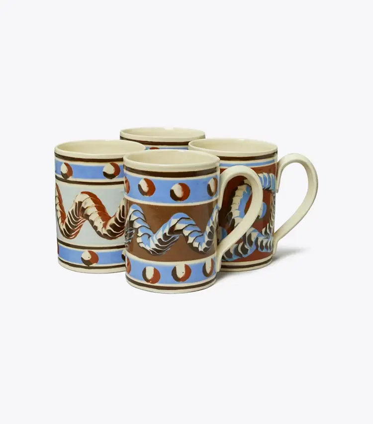 Mochaware Mug, Set Of 4