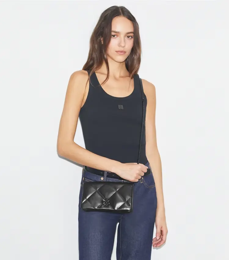 Kira Diamond Quilt Crossbody - Image 3