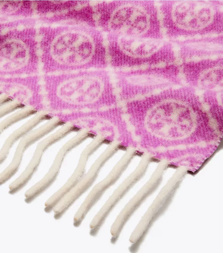 T Monogram Oblong Scarf - Image 2
