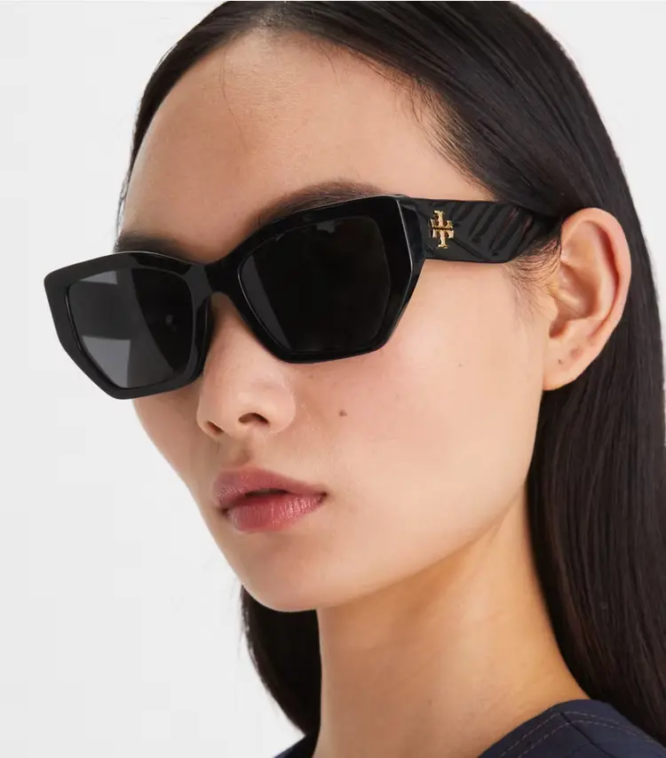 Kira Oversized Geometric Sunglasses - Image 4
