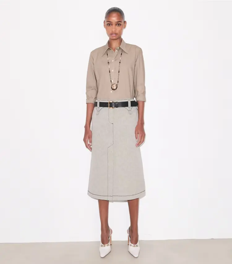 Cotton Poplin Shirt - Image 3