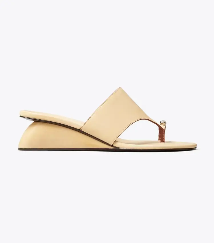 Pierced Wedge Sandal - Image 3