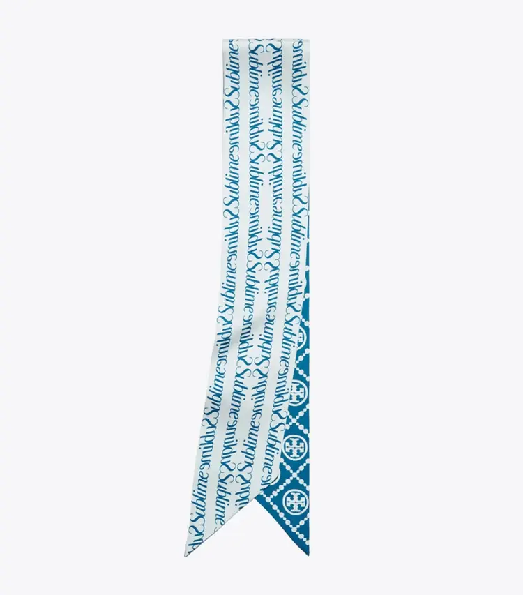 T Monogram Sublime Ribbon Tie - Image 3