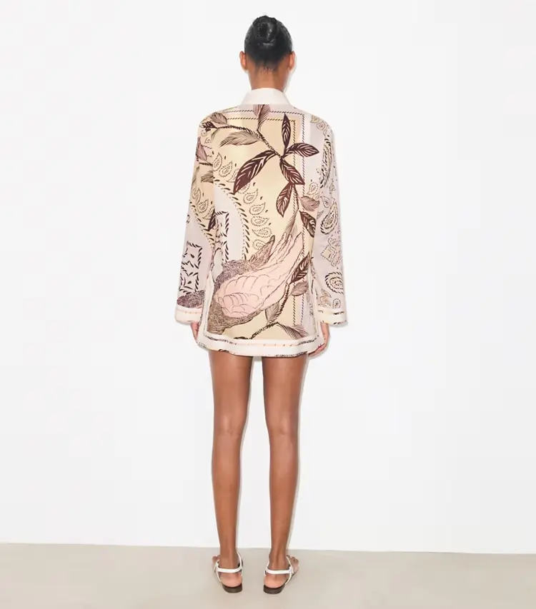 Printed Cotton Tory Tunic - Image 4