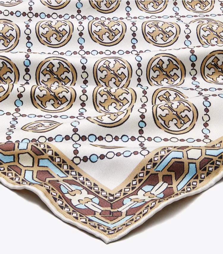 Deco T Monogram Neckerchief - Image 2
