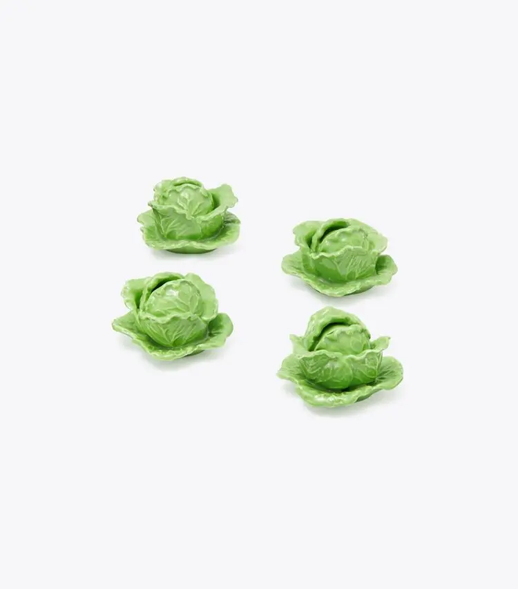 Lettuce Ware Card Holders, Set Of 4 - Image 2