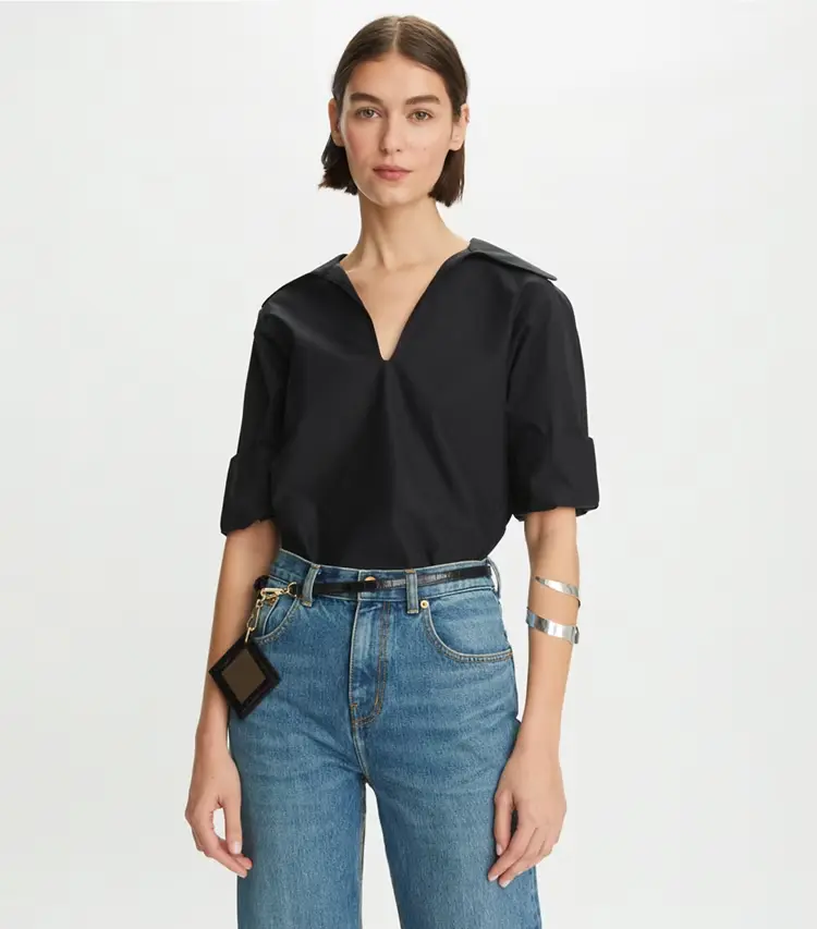 Cotton Poplin Tunic - Image 2