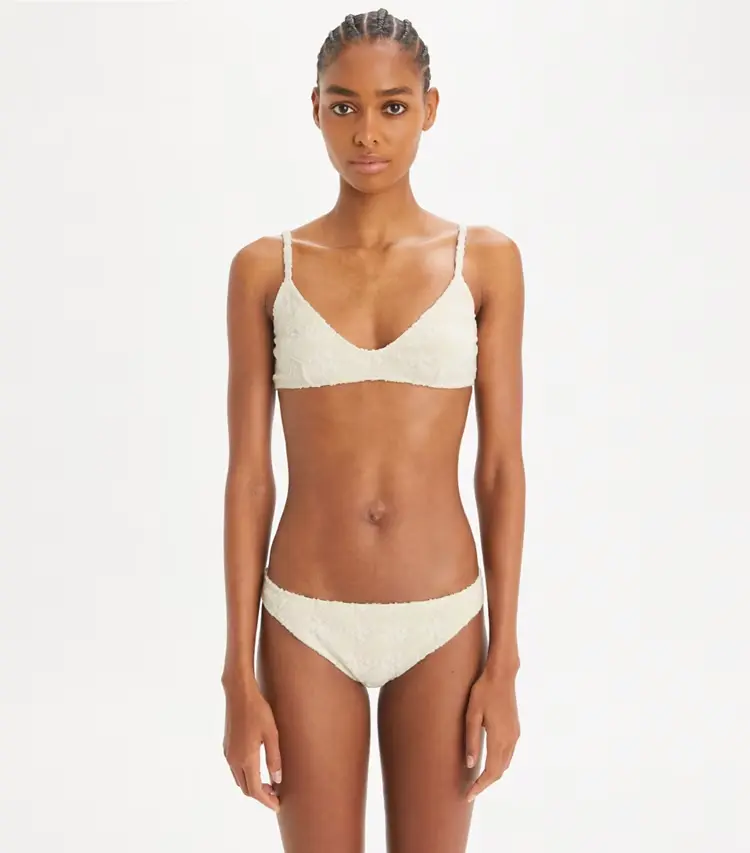 Terry Logo Bikini Top - Image 2