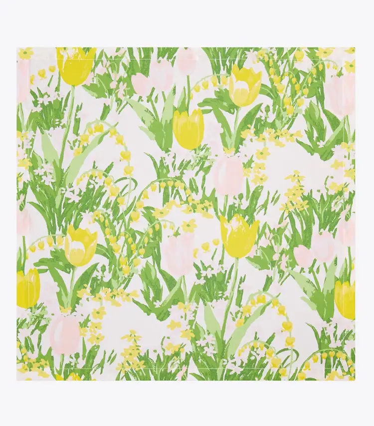Les Tulipes Dinner Napkin, Set Of 4