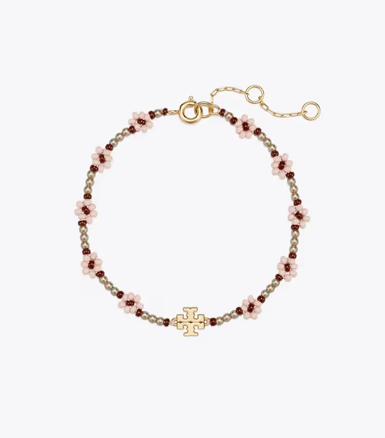 Curiosity Beaded Flower Bracelet
