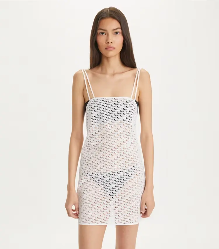Broderie Mini Dress - Image 2