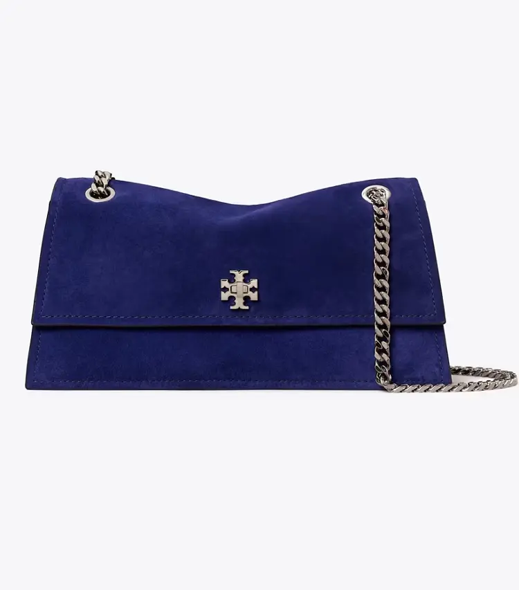 Kira Turnlock Suede Shoulder Bag - Image 3
