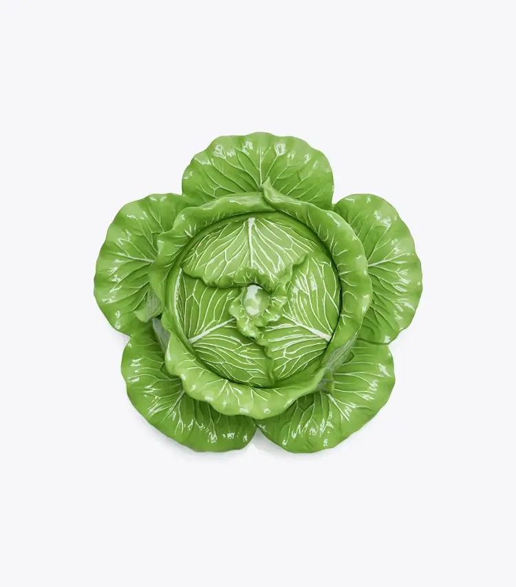 Lettuce Ware Covered Tureen - Image 4