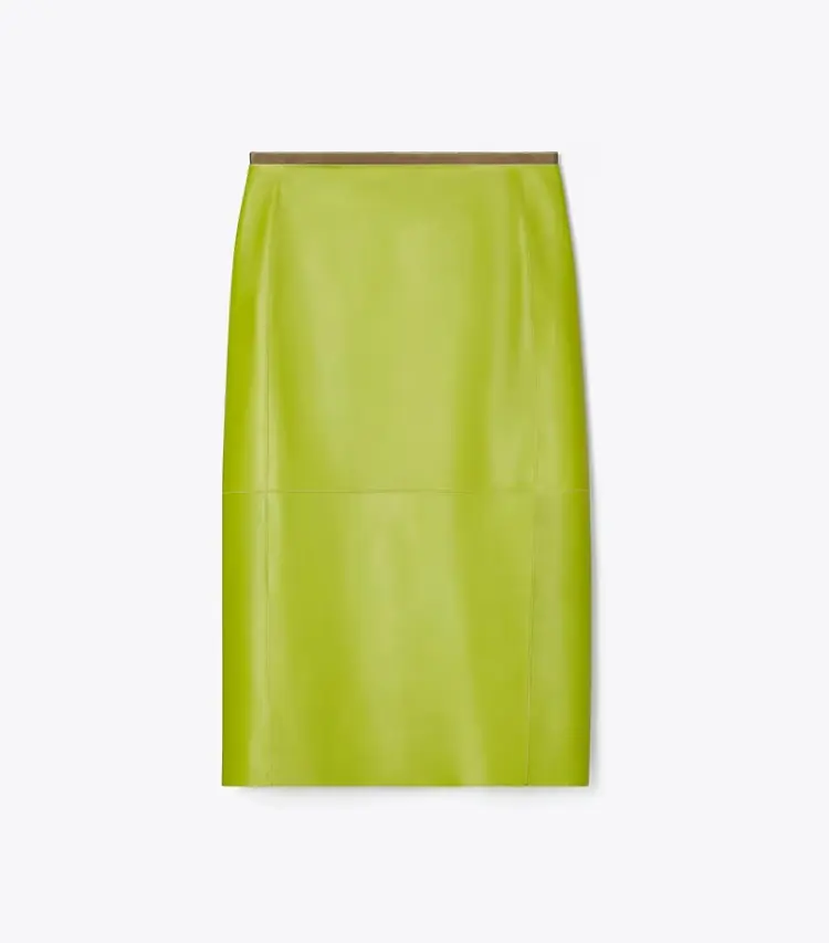 Leather Pencil Skirt