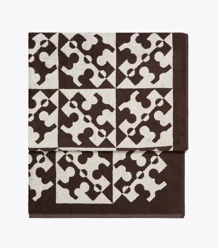 Diagonal T Jacquard Towel - Image 2