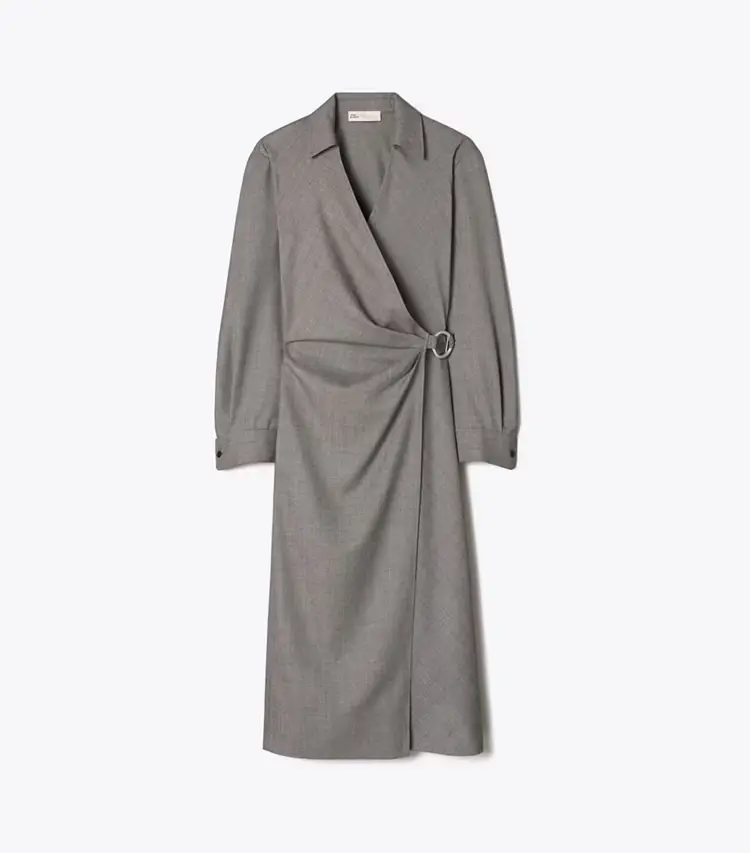 Wool Wrap Dress