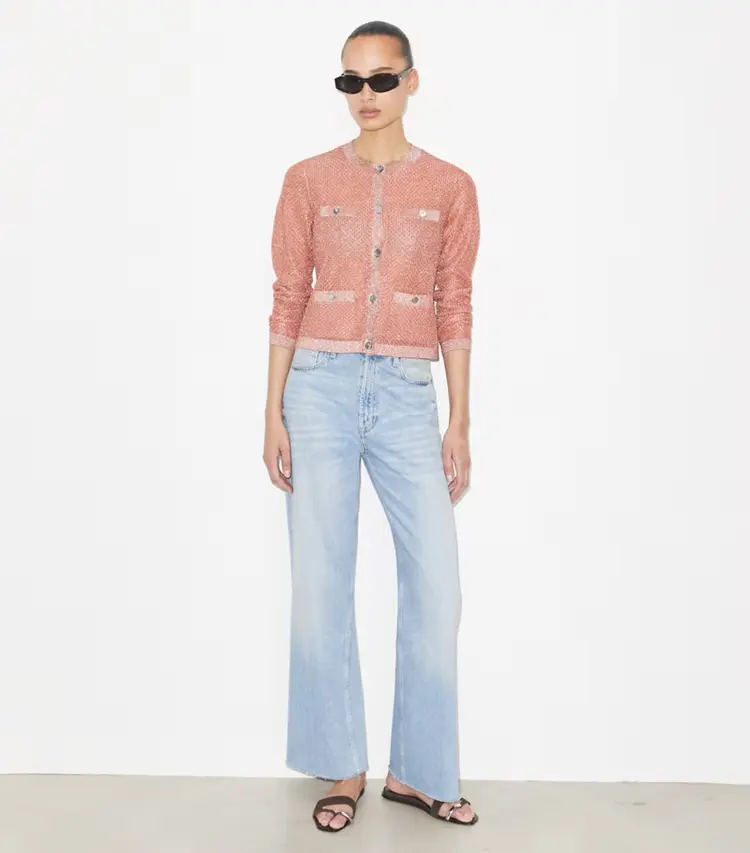 Kendra Mesh Cardigan - Image 3