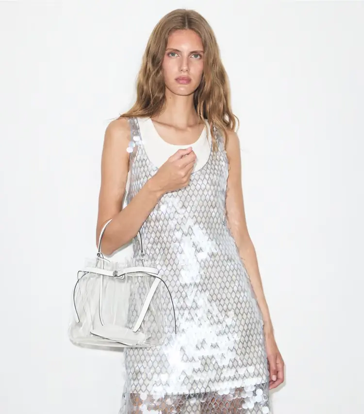 Romy Clear Bucket Bag - Image 2