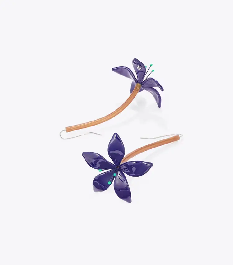 Curiosity Flower Earrings - Image 2