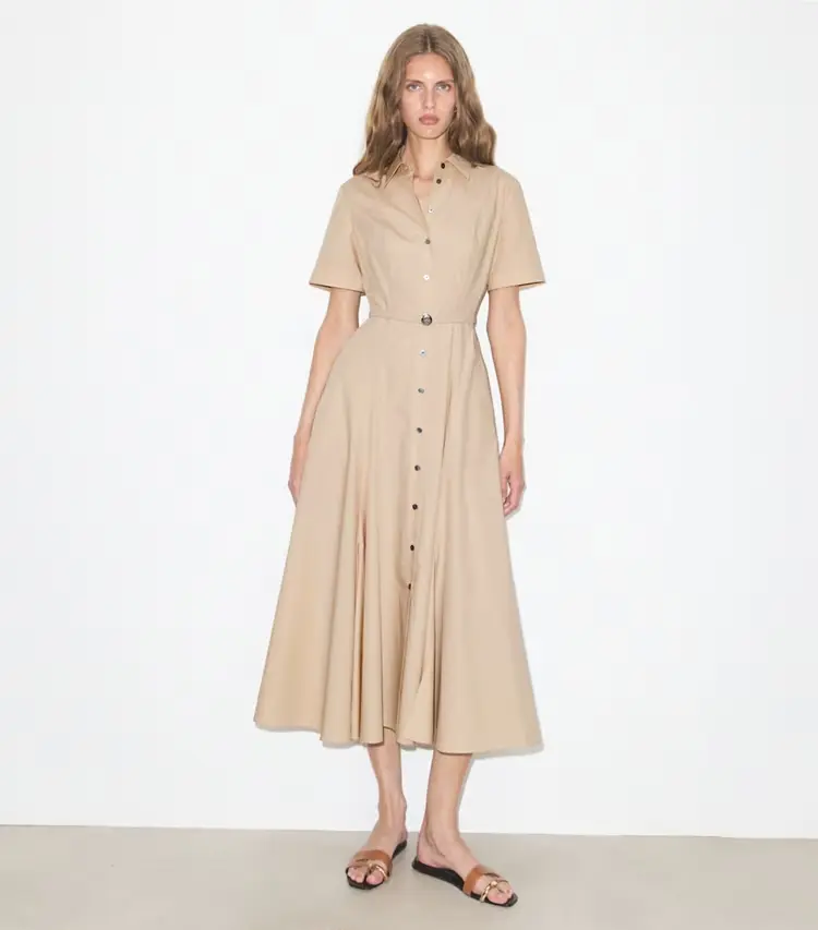 Cotton Shirtdress - Image 2