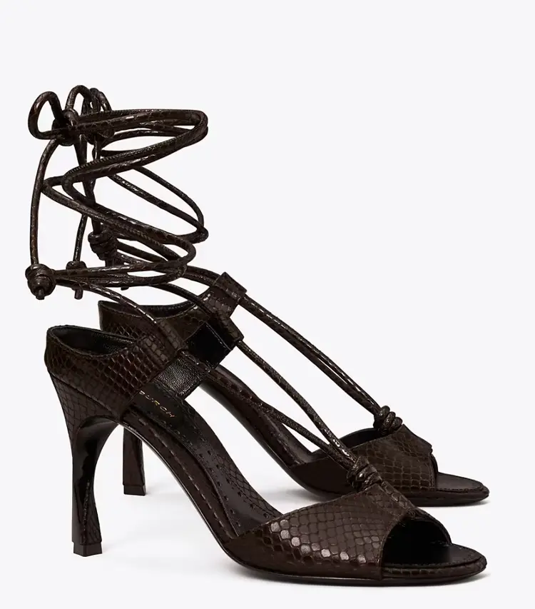 Twisted Heel Sandal