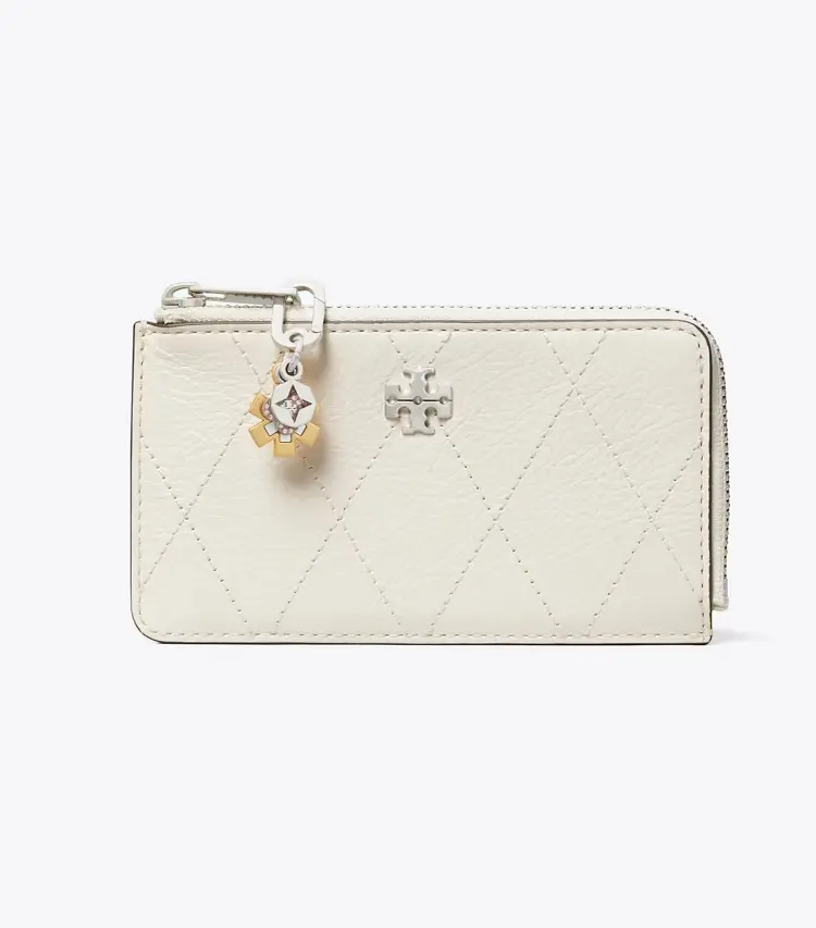 Charlie Quilted Zip Card Case - Image 2